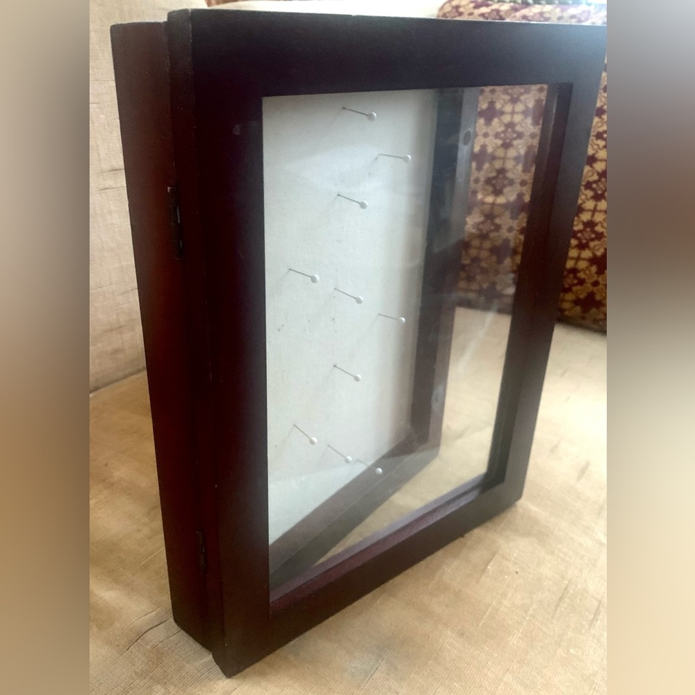 Wood & Glass Individual Memory / Shadow Box